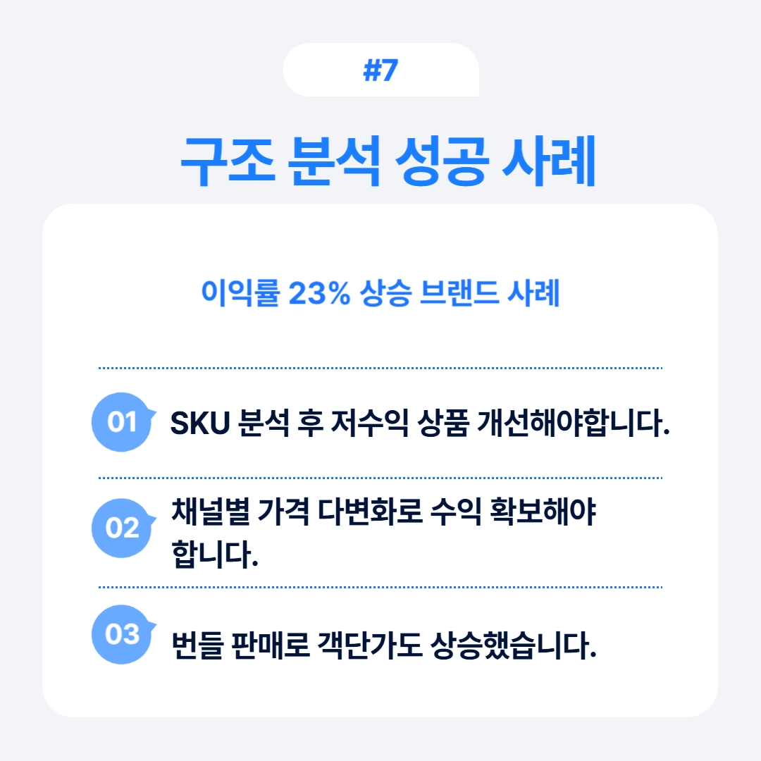 구조 분석의 성공 사례 및 성과에 대한 분석
