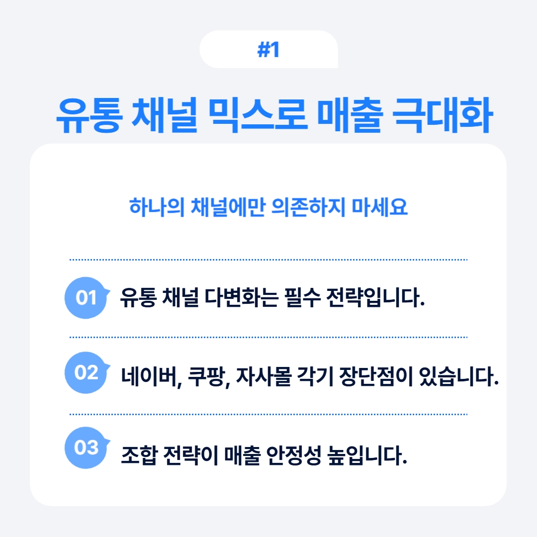 유통 채널 믹스 전략을 통해 매출을 극대화하는 방법을 다룬다.