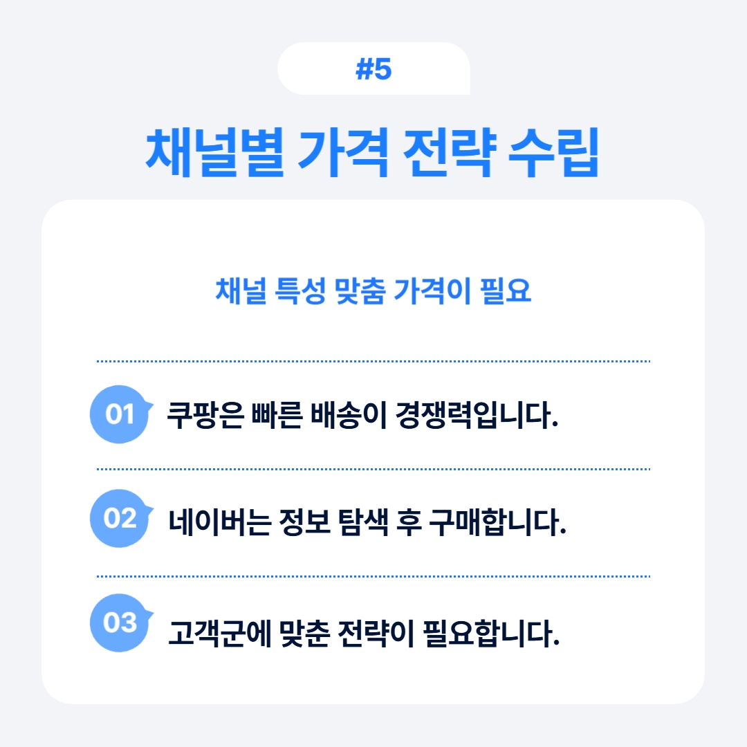 채널별 가격 전략 수립의 중요성