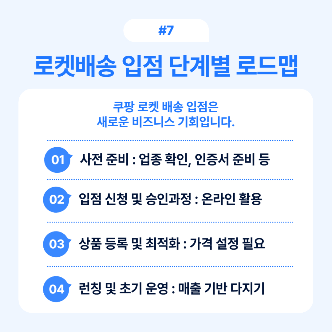 쿠팡 입점 시 필요한 서류 준비 사항 및 등록 상태 확인