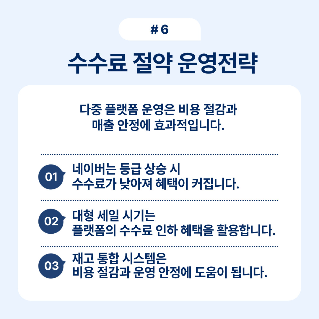 효과적인 수수료 절약 전략을 통해 운영 안정성을 논의합니다.
