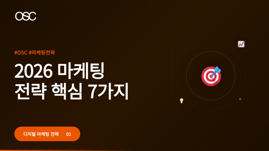 2026년 마케팅 전략 핵심 주제