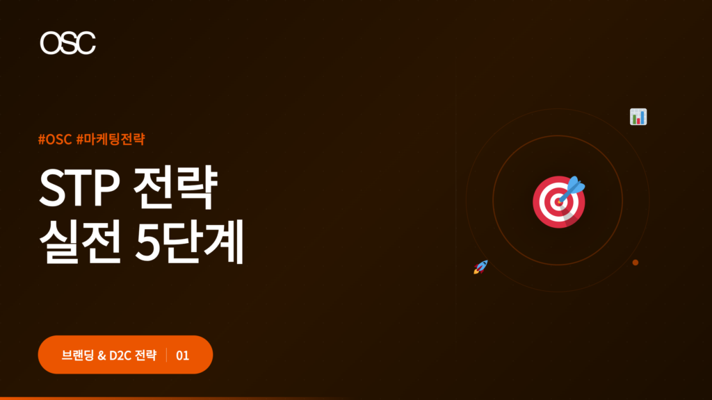 STP 전략 실행 과정 설명