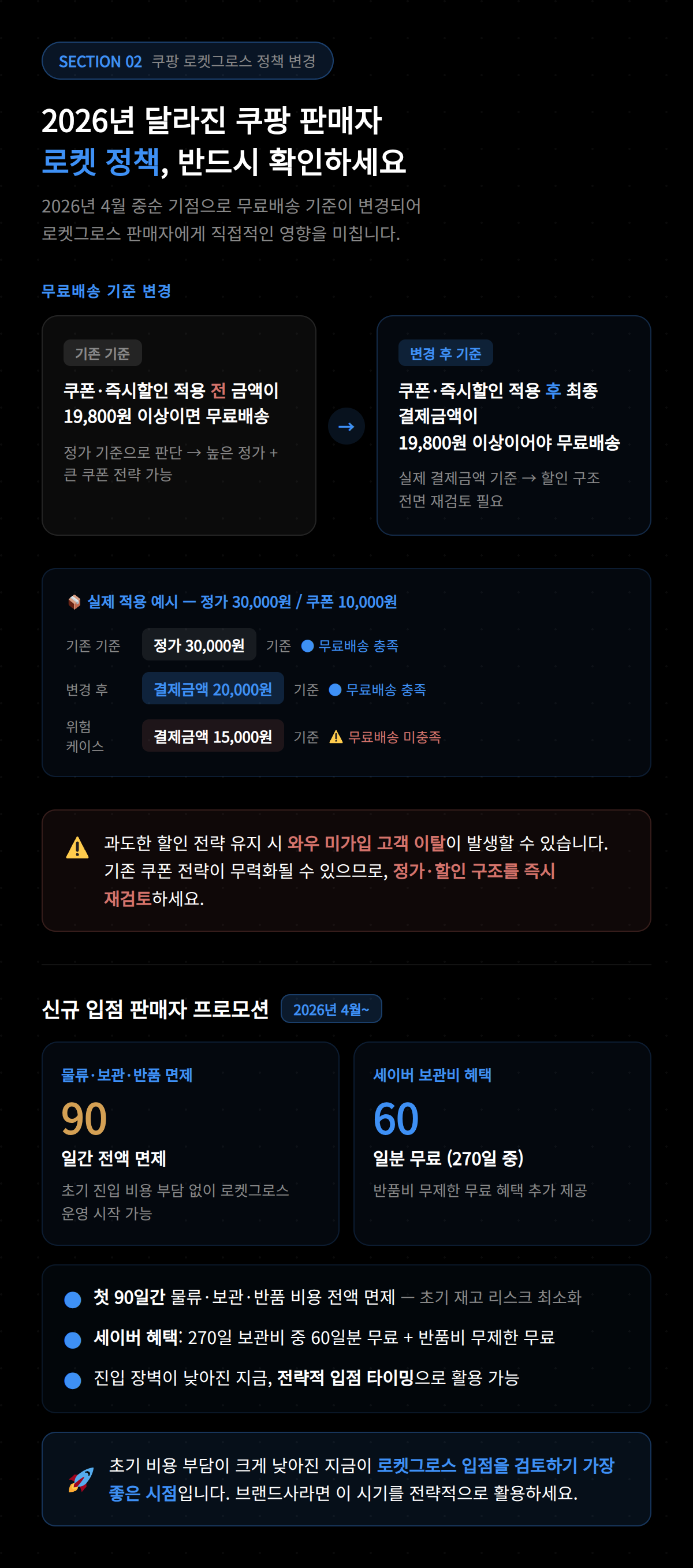 쿠팡 판매자 로켓 등록 절차와 조건 설명