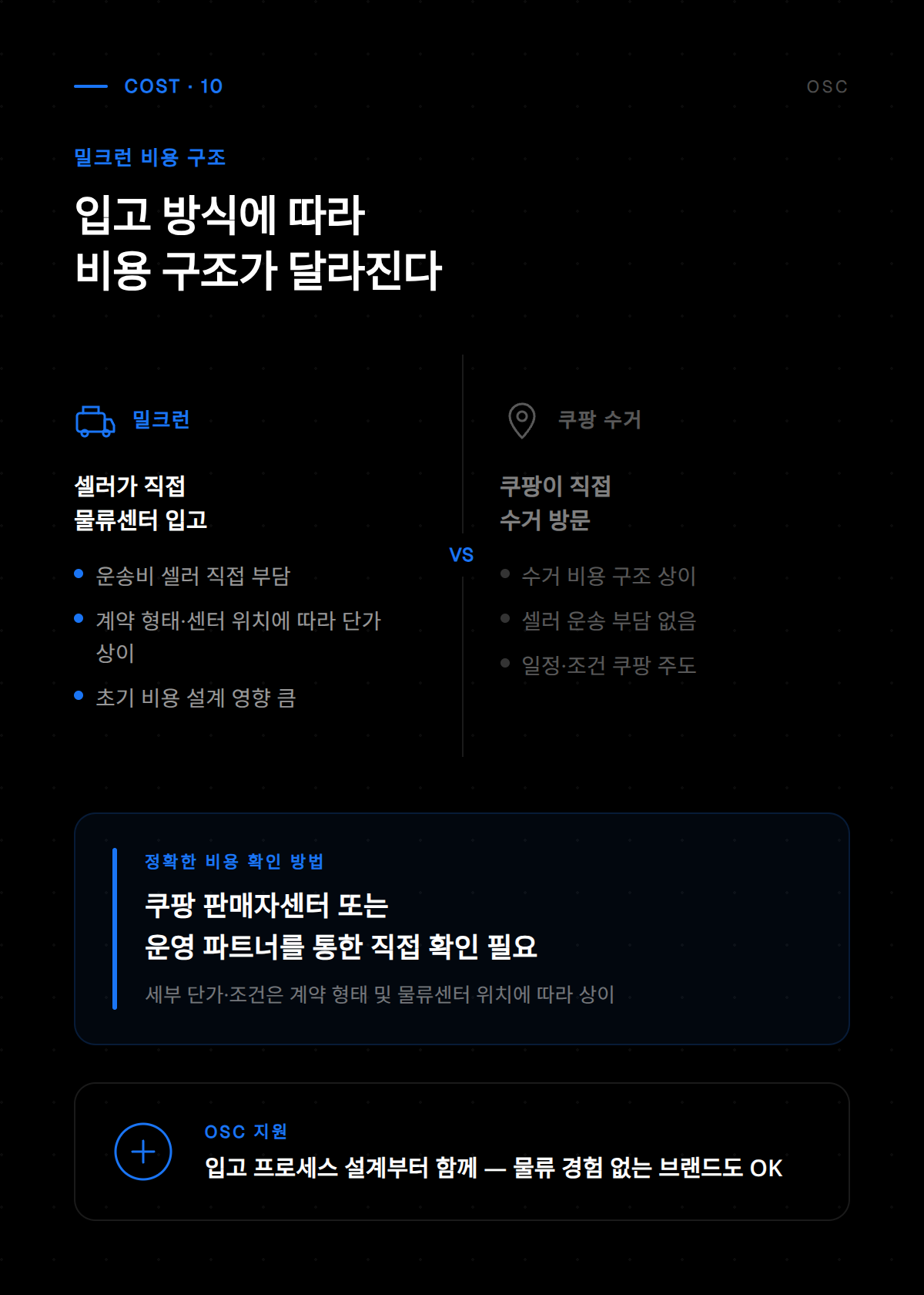 로켓그로스 결제 방식과 환불 정책 및 이용 요금 정산 안내