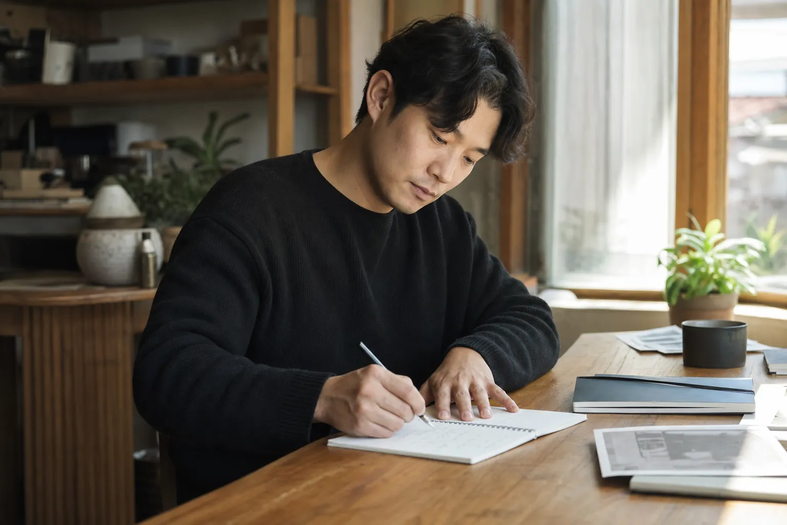 브랜드 네이밍 방법, 좋은 이름보다 지킬 이름이 먼저 1 브랜드 대표가 브랜드명 후보 리스트를 작성하는 모습