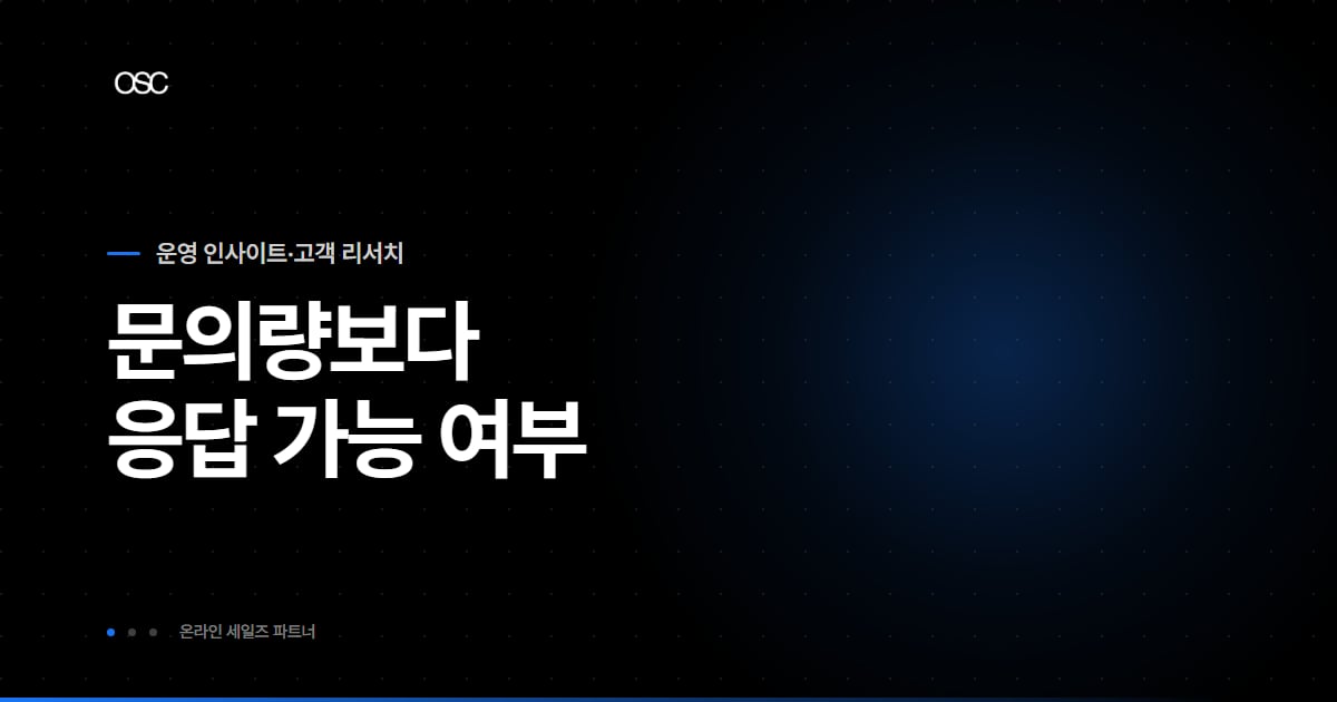 리드 마케팅, 문의량 말고 봐야 할 것